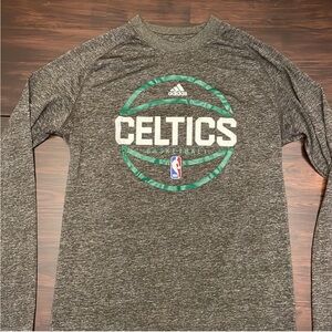 Adidas Ultimate tee dri fit long sleeve medium Boston Celtics NBA